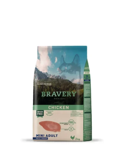 BRAVERY CHICKEN MINI ADULT SMALL BREEDS 2 KG