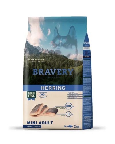 BRAVERY HERRING MINI ADULT SMALL BREEDS 2 KG